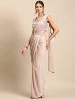Thumbnail for Mitera Embellished Embroidered Ready to Wear Leheriya Saree - Distacart