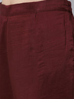 Thumbnail for Kalini Women Self Design Pure Cotton Kurta With Trousers - Distacart