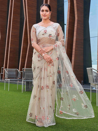 Tikhi Imli Embellished Women Saree - Distacart