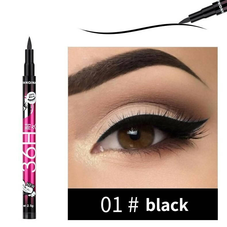 Favon Pack of 2 Waterproof 36hrs Stay Eyeliner Pens - Distacart