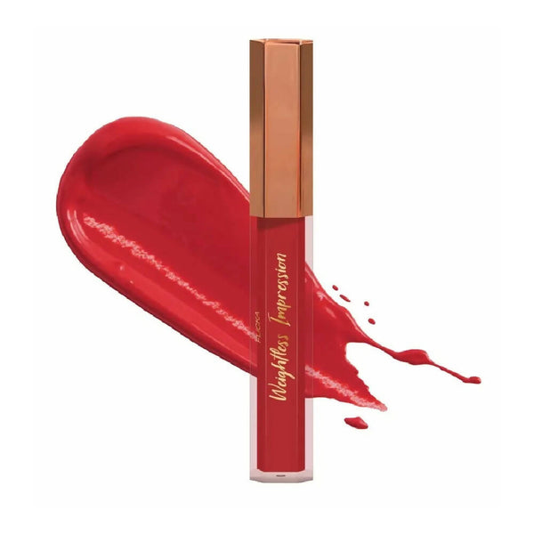 FLiCKA Weightless Impression 03 March - Peach Matte Finish Liquid Lipstick - Distacart