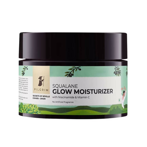 Pilgrim Squalane Glow Moisturizer - Distacart