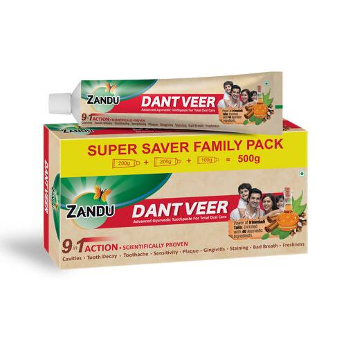 Zandu Dant Veer Toothpaste - Distacart