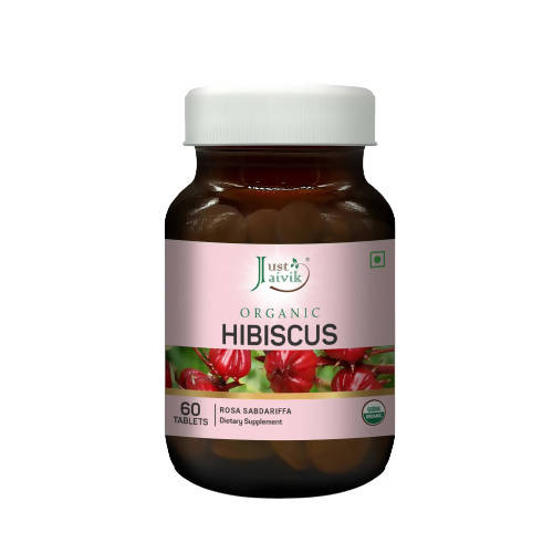 Just Jaivik Organic Hibiscus Tablets