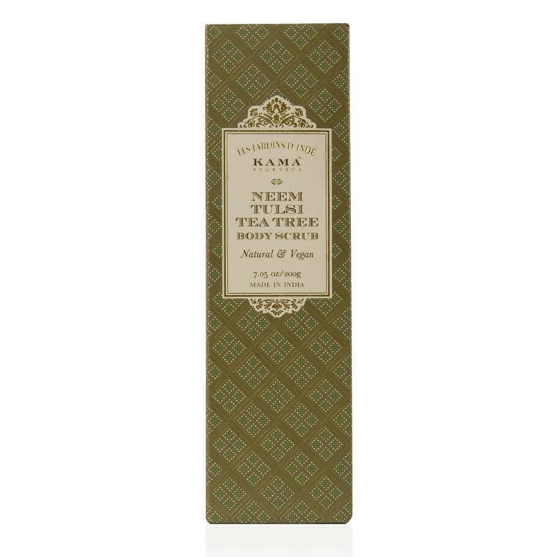 Kama Ayurveda Neem Tulsi Tea Tree Body Scrub - Distacart