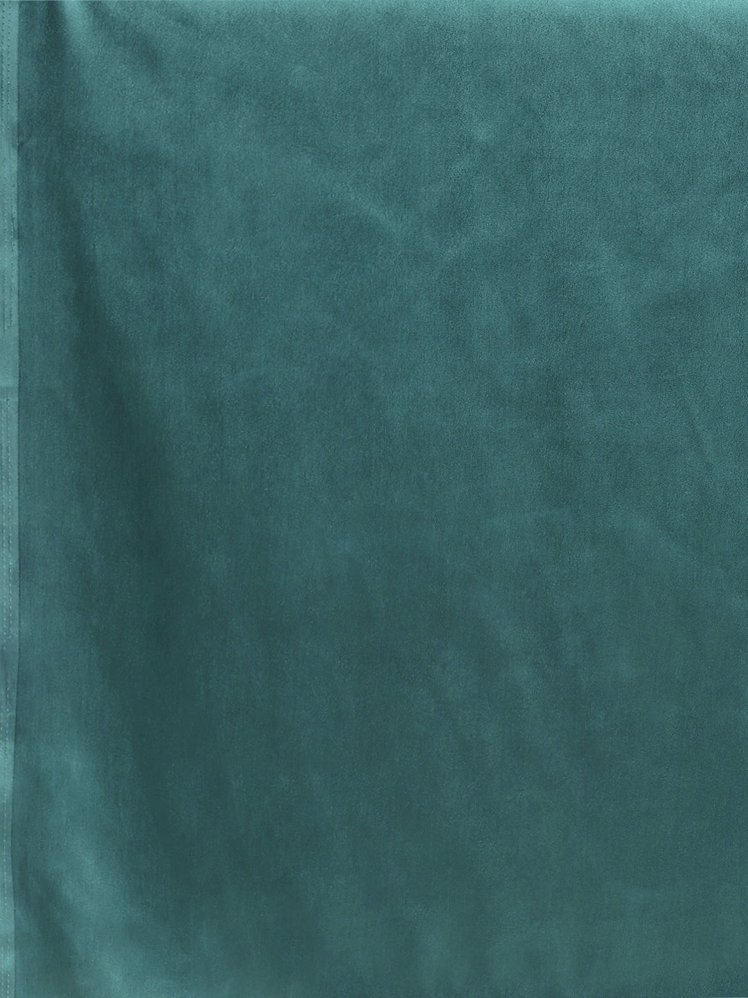 Mitera Teal Blue Solid Satin Saree - Distacart