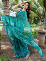 Thumbnail for Kalini Floral Saree - Distacart