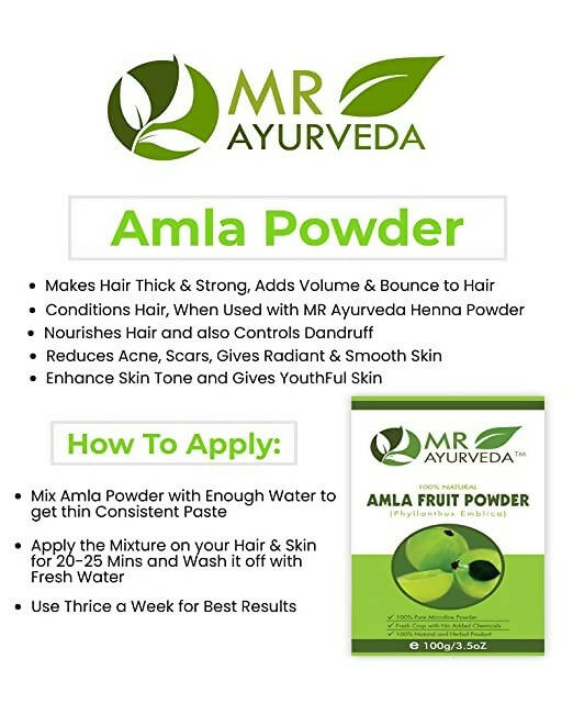 MR Ayurveda Amla Fruit Powder - Distacart