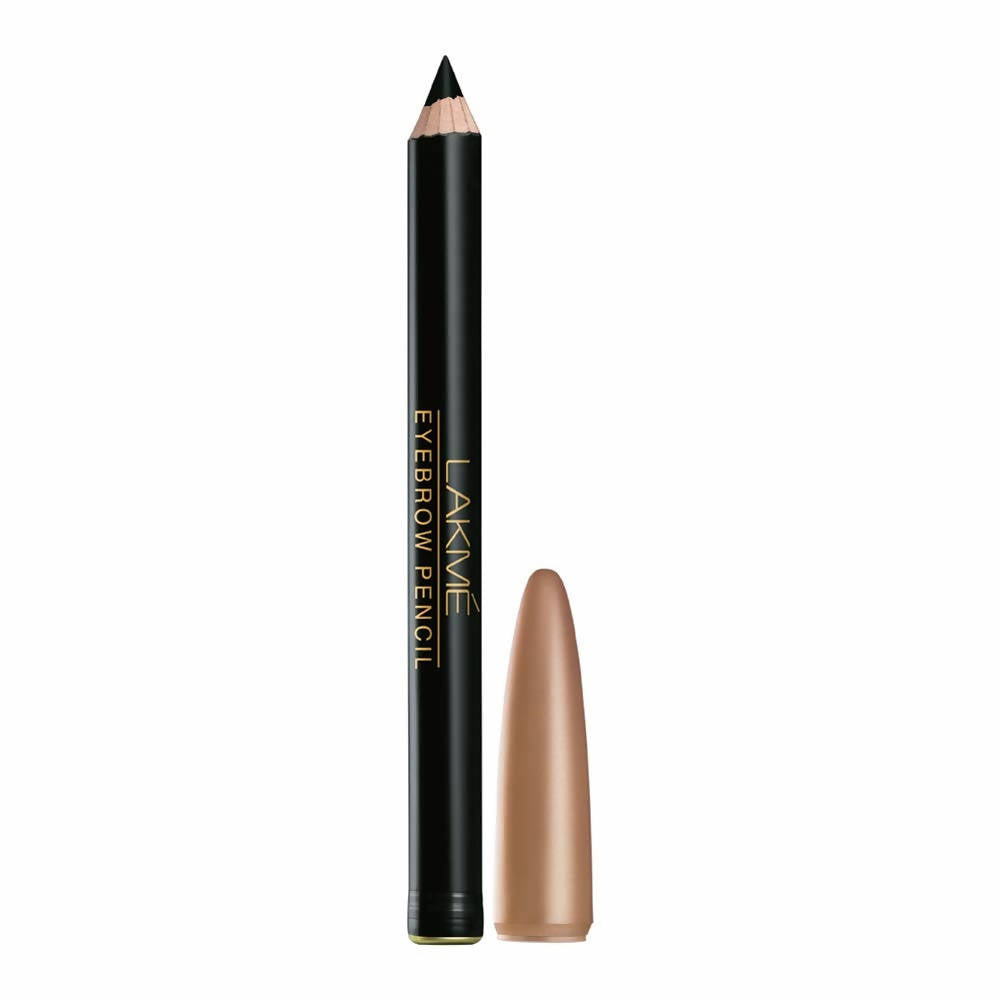 Lakme Eyebrow Pencil - Black - Distacart