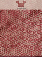 Thumbnail for Kalini Striped Foil Work Vichitra Silk Saree - Distacart