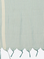 Thumbnail for Biba Women V-Neck Kurta & Trousers With Dupatta - Distacart