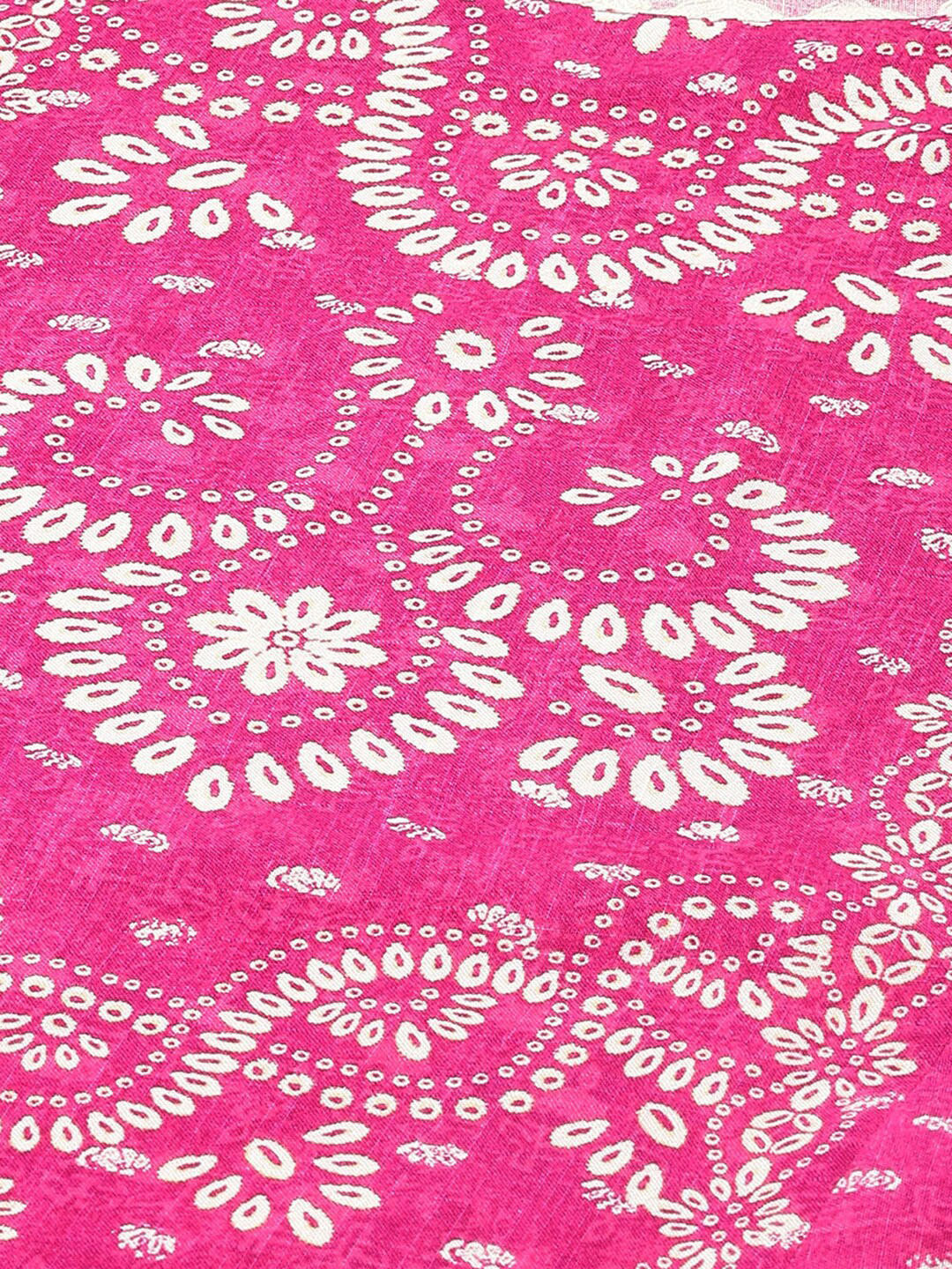 Biba Ethnic Motifs Printed High Low A-line Kurta - Distacart