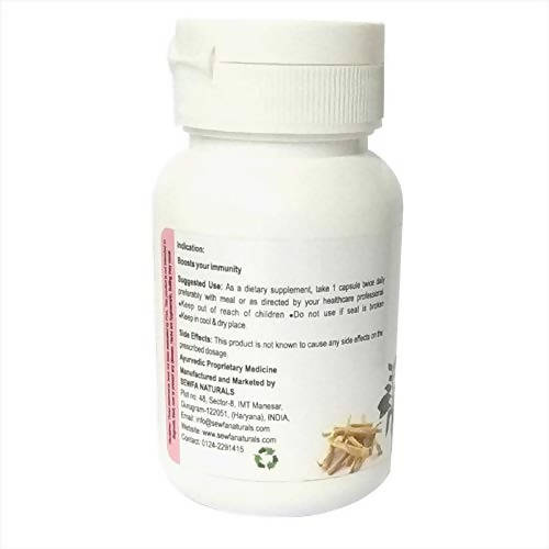 Sewfa Naturals Ashwagandha Extract Capsules - Distacart