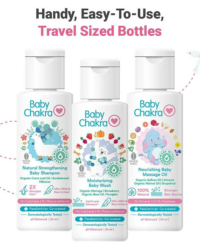 BabyChakra Head-to-Toe Baby Travel Kit - Distacart