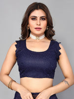 Thumbnail for Kalini Woven Design Brasso Saree - Distacart