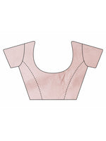 Thumbnail for Tikhi Imli Peach Abstract Woven Design Half And Half Saree - Distacart