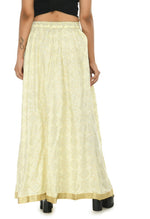 Thumbnail for Mominos Fashion Moeza Cotton Off White Printed Lehenga (Lancha)