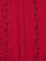 Thumbnail for Kalini Floral Embroidered Pure Chiffon Saree - Distacart