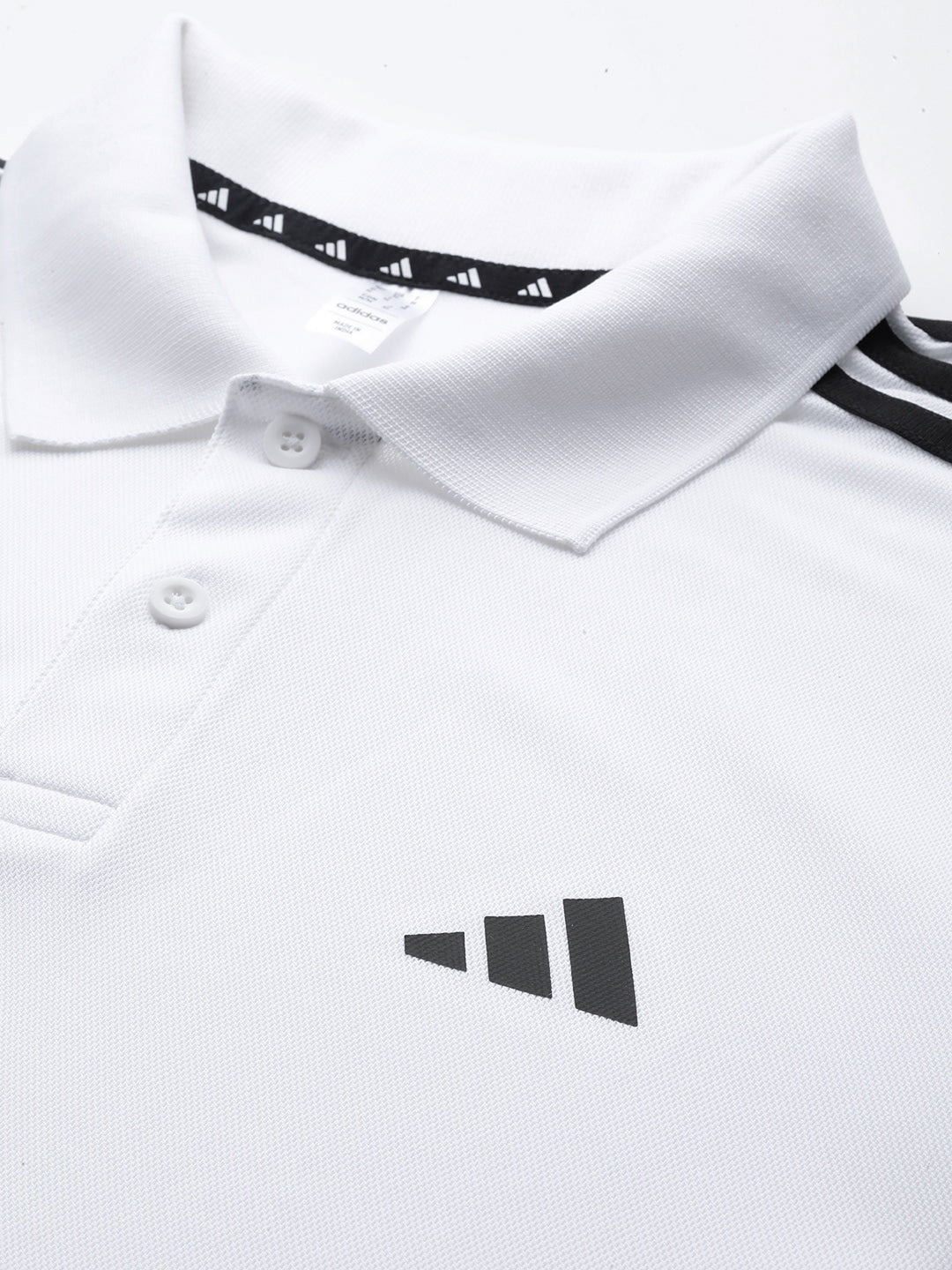 Adidas Men TR-ES PIQ 3 Polo Collar T-shirt - Distacart