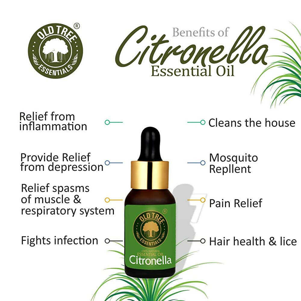Old Tree Citronella Essential Oil - Distacart