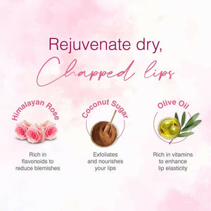 WOW Skin Science Himalayan Rose Lip Scrub - Distacart