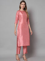 Thumbnail for Kalini Regular Kurta with Trousers & Dupatta - Distacart