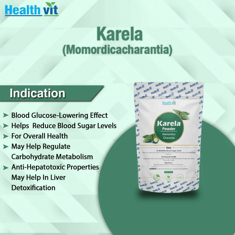 Healthvit Natural Karela Powder - Distacart