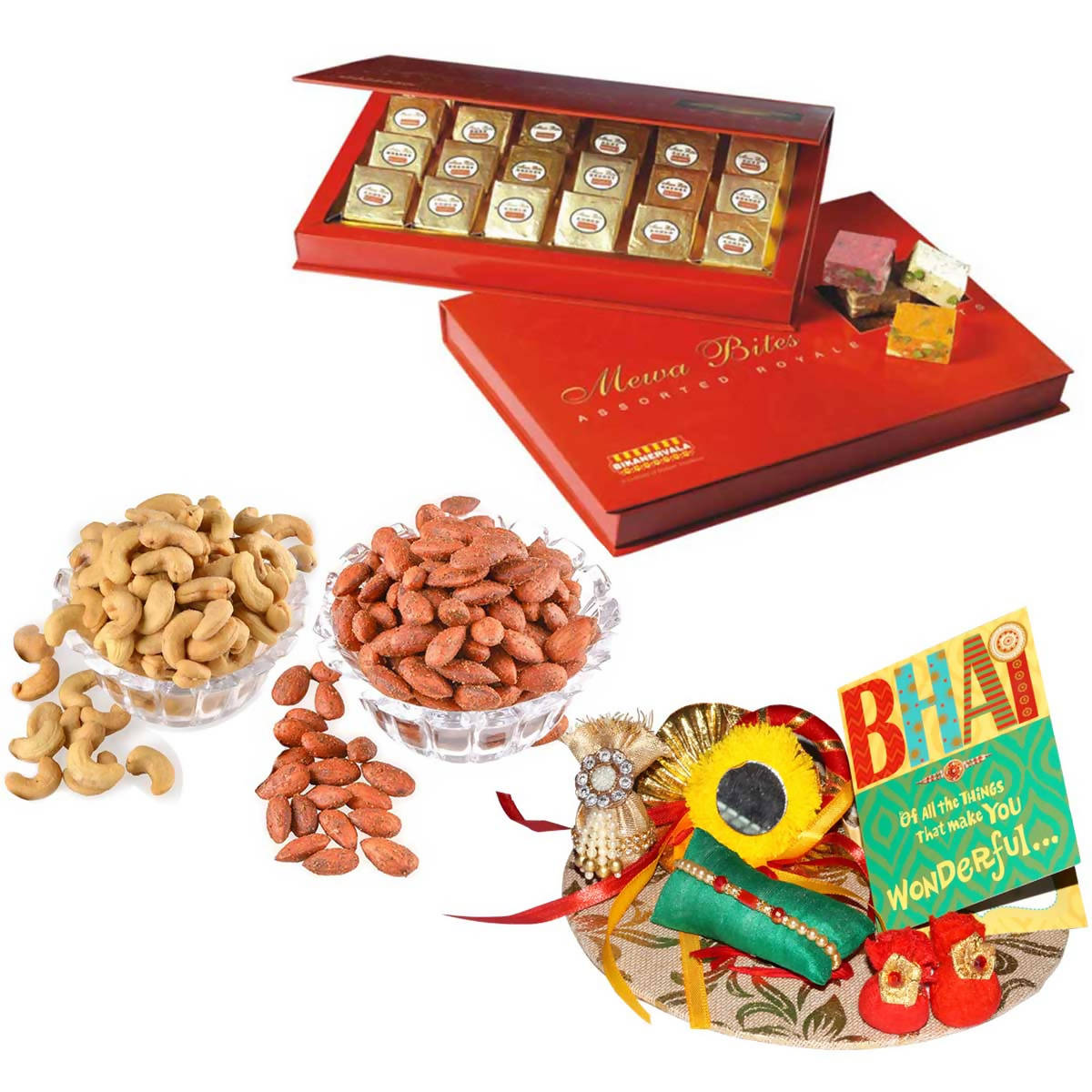 Bikano MewaBites and Dryfruits Rakhi Gifts - Distacart