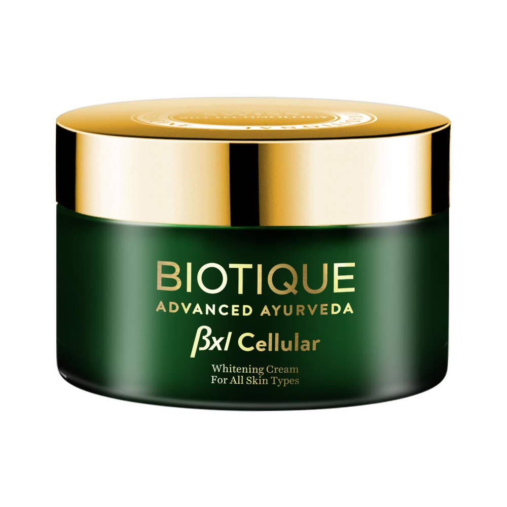 Biotique Advanced Ayurveda Bxl Cellular Whitening Cream For All Skin Types - Distacart