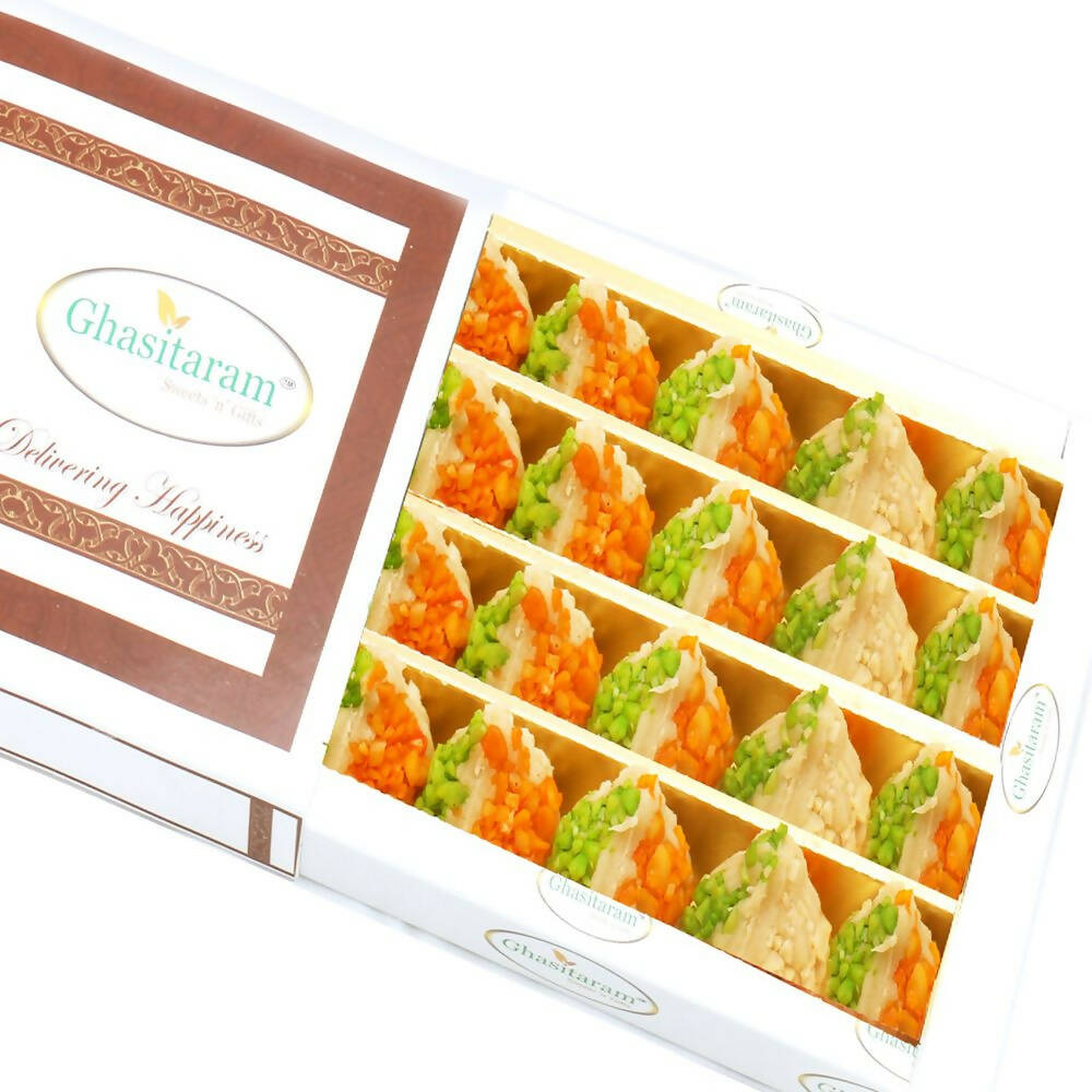 Ghasitaram Kesar Pista Kaju Modaks - Distacart