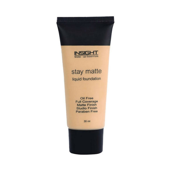 Insight Cosmetics Stay Matte Liquid Foundation - Nude Beige - Distacart