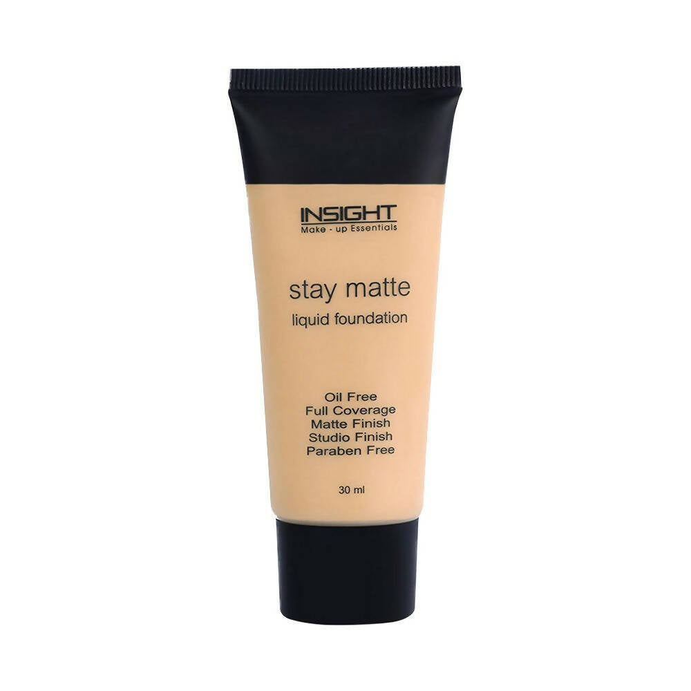 Insight Cosmetics Stay Matte Liquid Foundation - Nude Beige - Distacart