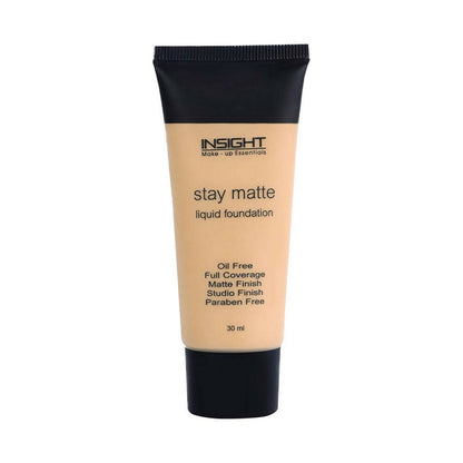 Insight Cosmetics Stay Matte Liquid Foundation - Nude Beige - Distacart