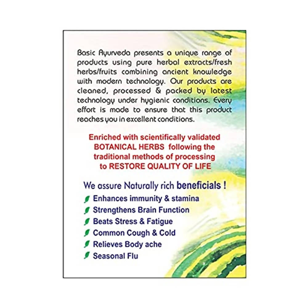 Basic Ayurveda Covedic Herbal Infusion Benefits