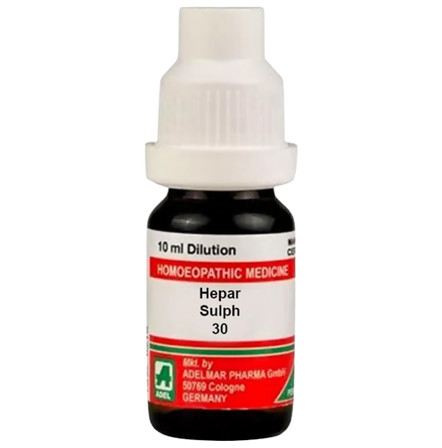 Adel Homeopathy Hepar Sulph Dilution - Distacart