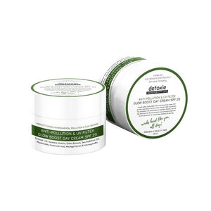Detoxie Anti-Pollution & UV Filter Glow Boost Day Cream SPF 25 - Distacart