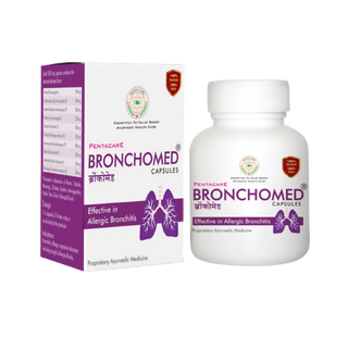 Pentacare Ayurveda Bronchomed Capsules - Distacart