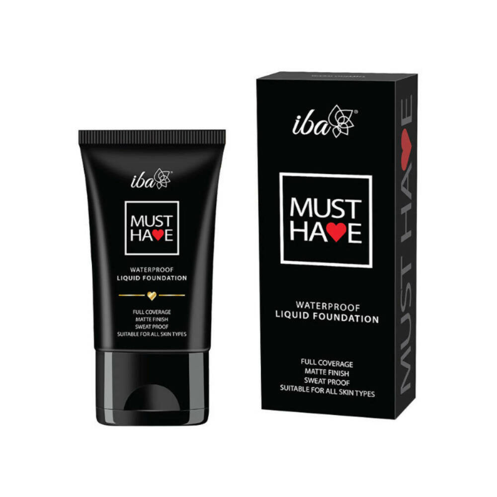 Iba Must Have Waterproof Liquid Foundation - Warm Caramel - Distacart
