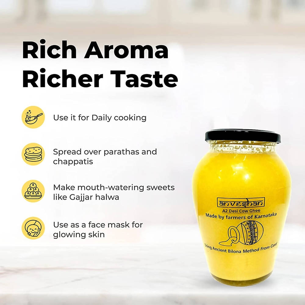 Rich Aroma Richer Taste A2 Ghee