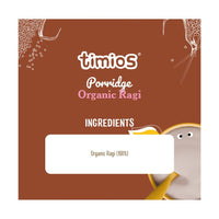 Thumbnail for Timios Organic Ragi Porridge Ingredients