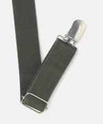 Thumbnail for Manet Boys Solid Suspenders - Bottle Green - Distacart