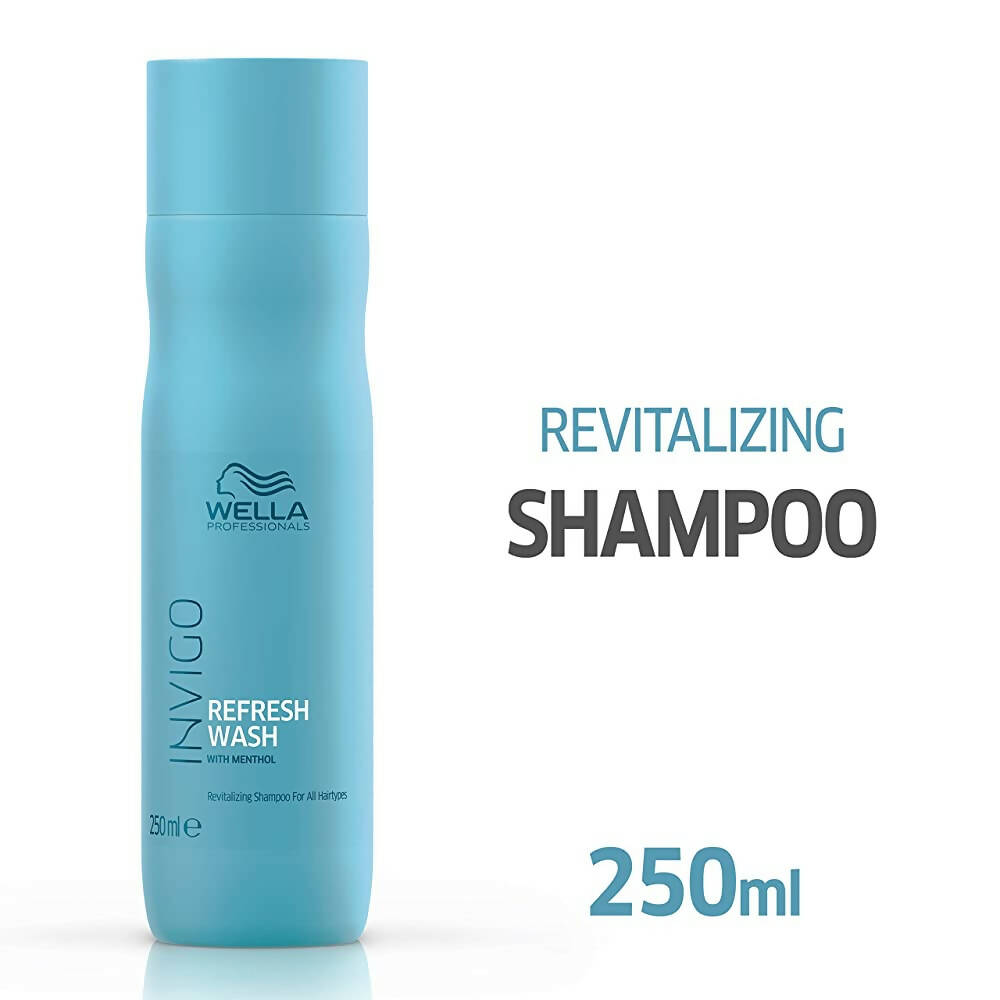 Wella Professionals Invigo Refresh Wash Revitalizing Shampoo - Distacart