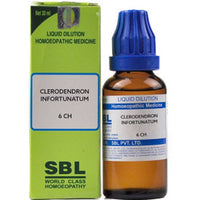 Thumbnail for SBL Homeopathy Clerodendron Infortunatum Dilution 6 CH