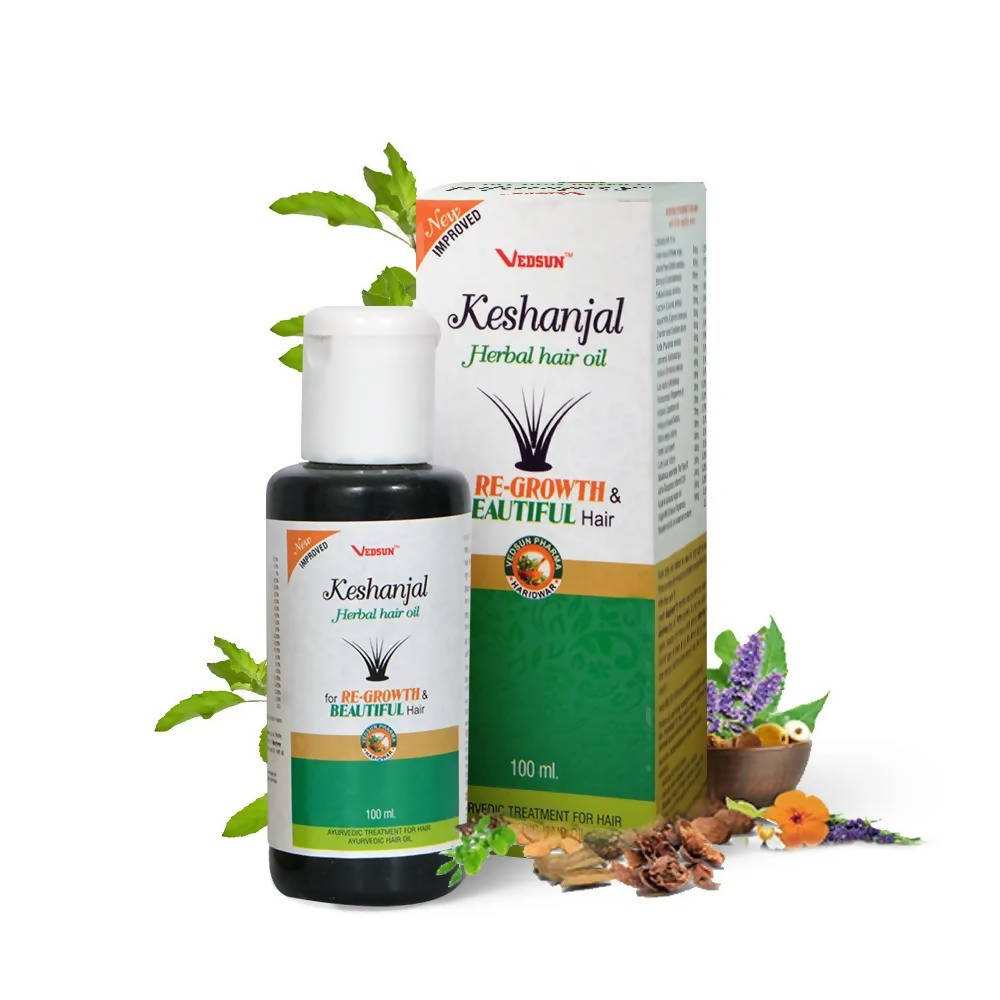 Vedsun Keshanjal Herbal Hair Oil - Distacart