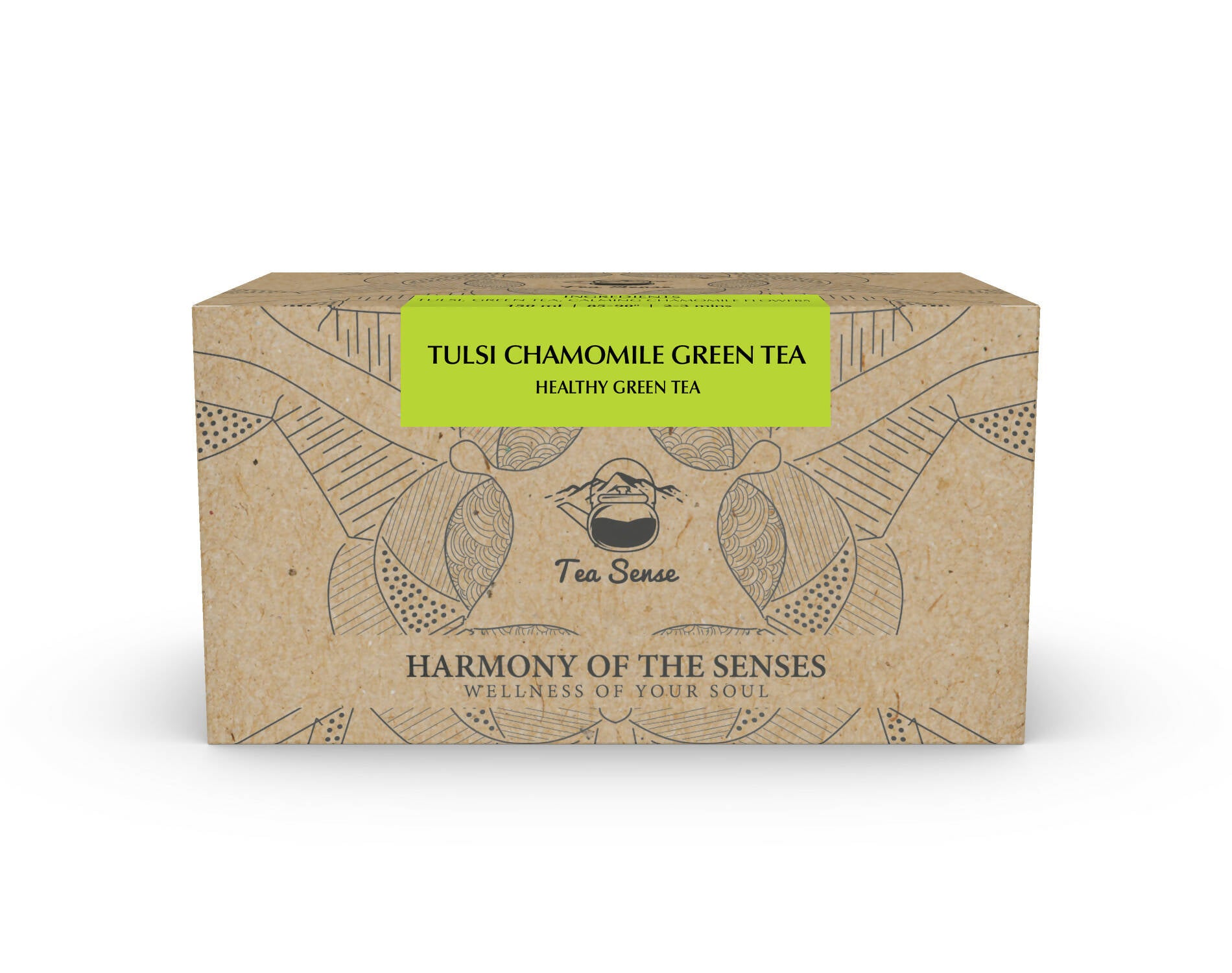Tea Sense Tulsi Chamomile Green Tea - Distacart