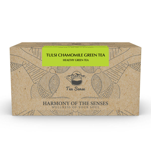 Tea Sense Tulsi Chamomile Green Tea - Distacart
