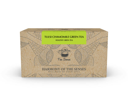 Tea Sense Tulsi Chamomile Green Tea - Distacart
