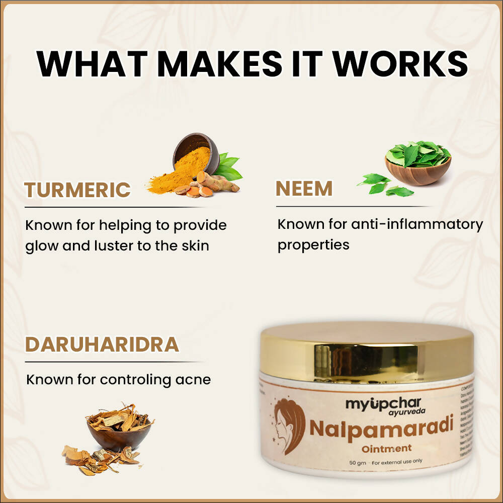 myUpchar Ayurveda Nalpamaradi Ointment - Distacart