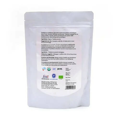 Aarshaveda Organic Triphala Powder - Distacart