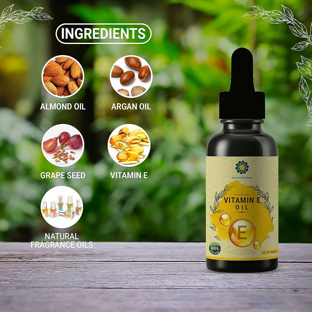 Ayurvedashree Vitamin E Oil - Distacart
